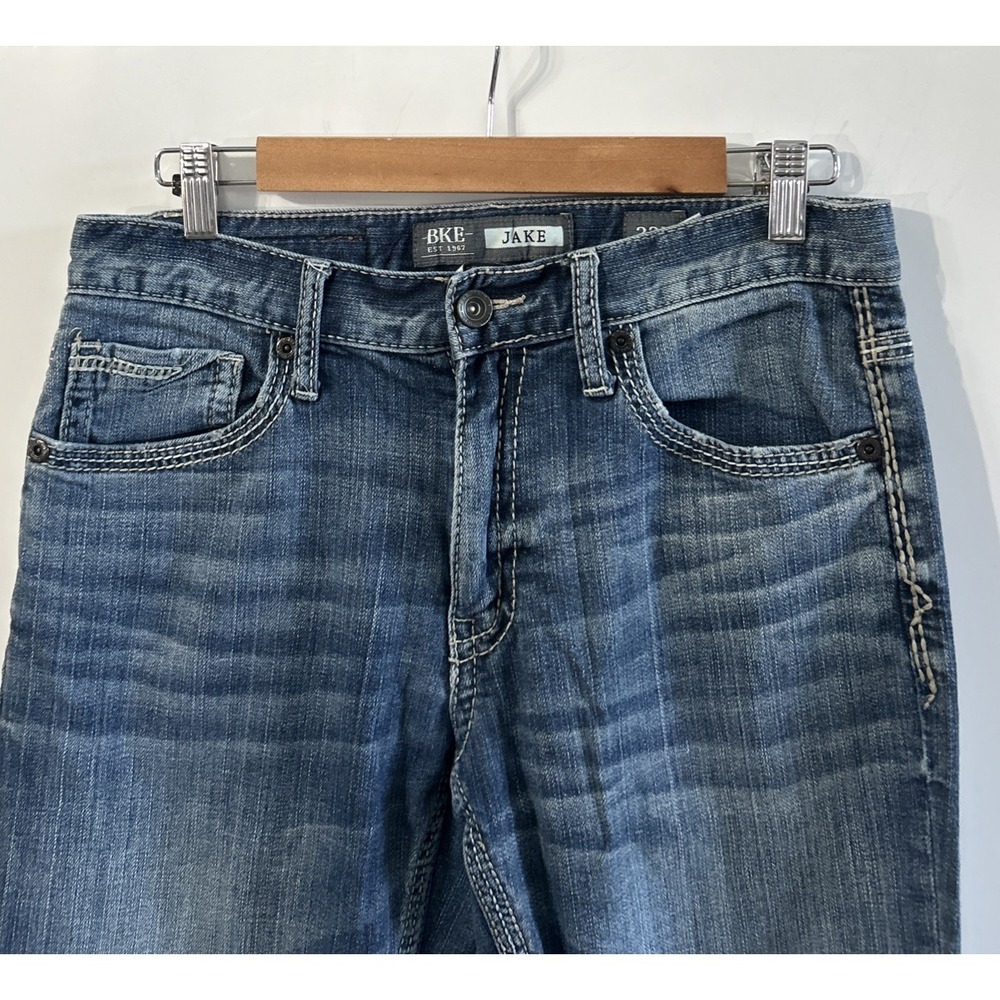 Mens Buckle BKE Jake Jeans Straight Leg Stretch Sz 32 32x32